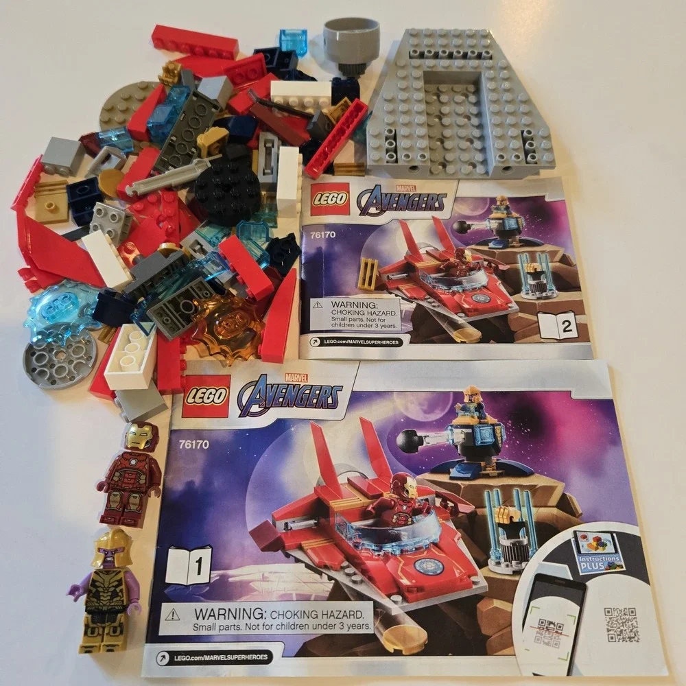 2 Lego Marvel 76170 & 76171‎ Partial Sets W Minifigs & Instructions Spiderman - Picture 3 of 10